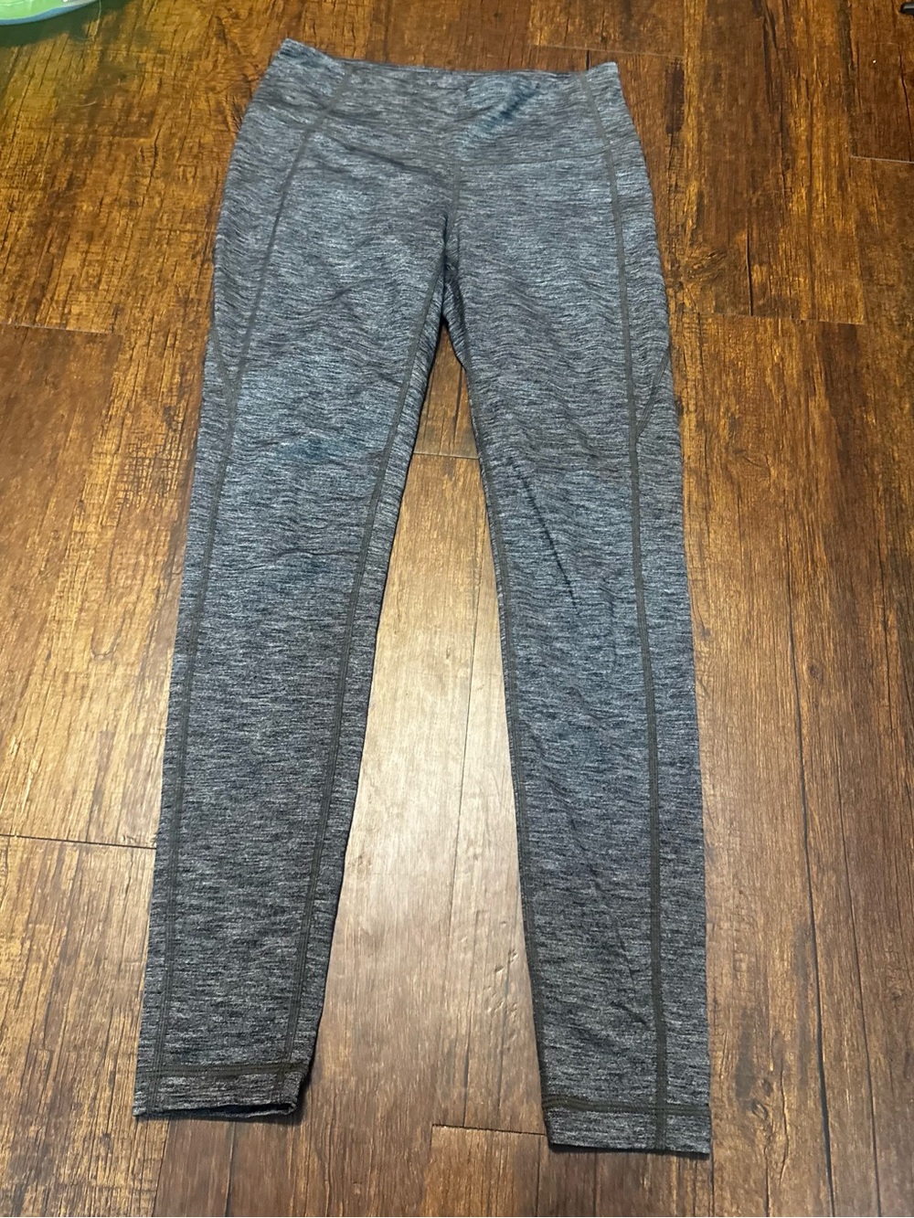Athleta Gray Heather Performance Leggings